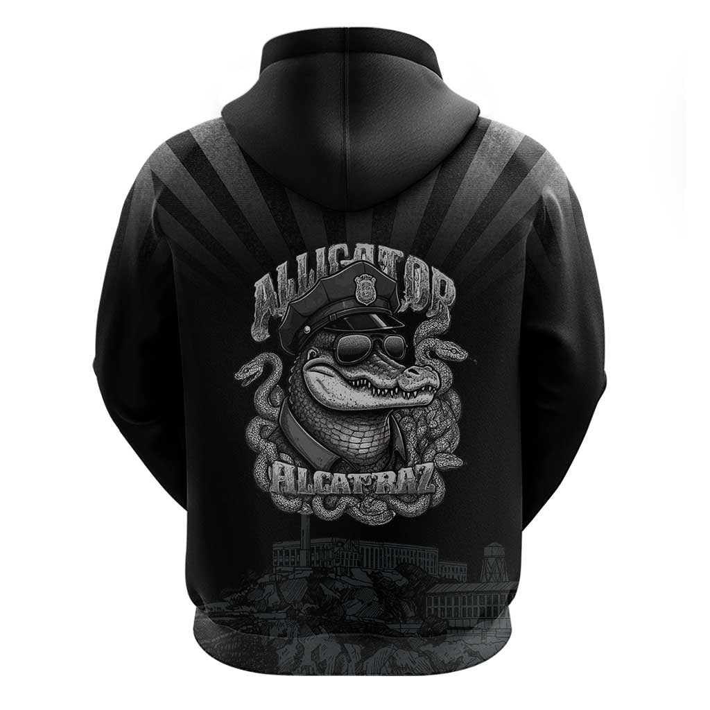 Alligator Alcatraz Police Hoodie Prison Florida Everglades LT18