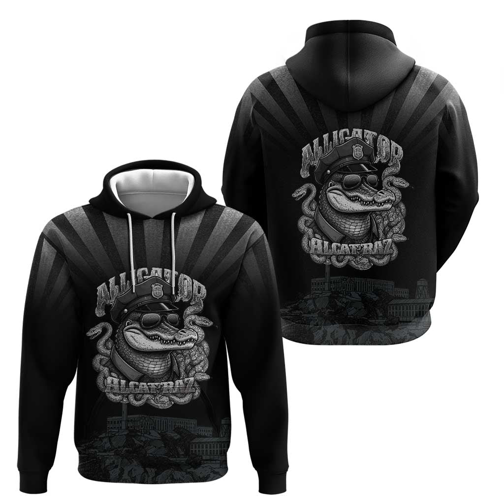 Alligator Alcatraz Police Hoodie Prison Florida Everglades LT18