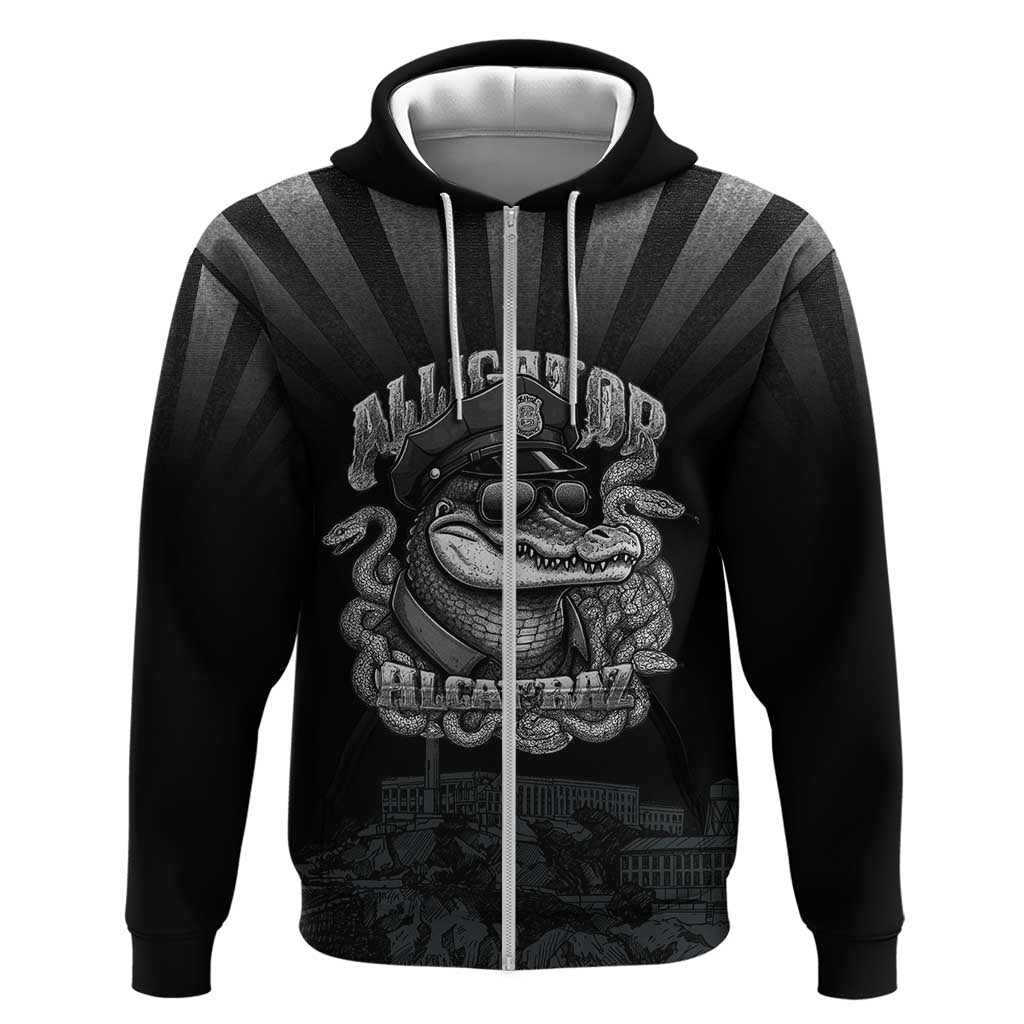 Alligator Alcatraz Police Hoodie Prison Florida Everglades LT18