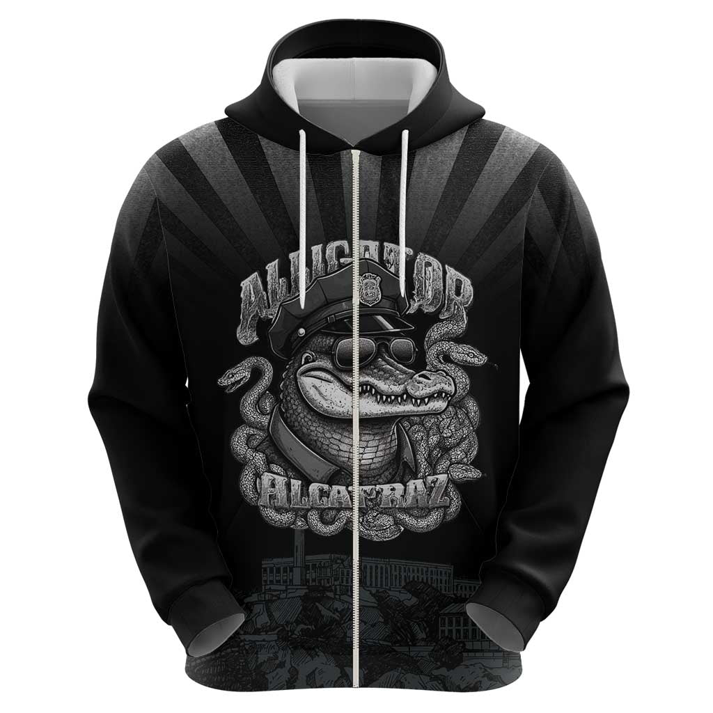 Alligator Alcatraz Police Hoodie Prison Florida Everglades LT18