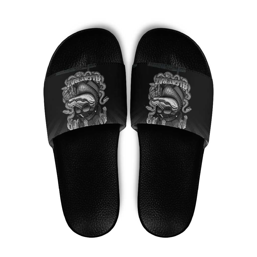 Alligator Alcatraz Police Slide Sandals Prison Florida Everglades LT18