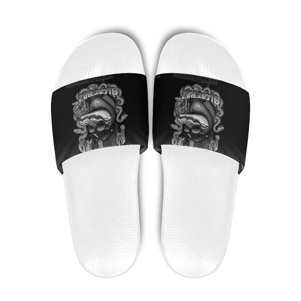 Alligator Alcatraz Police Slide Sandals Prison Florida Everglades LT18