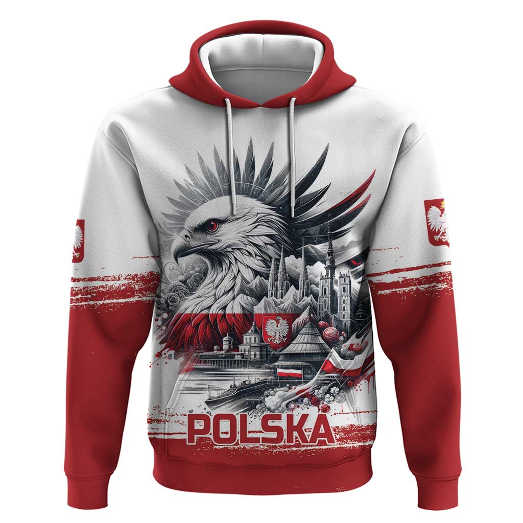 Poland Independence Day Hoodie Polska Eagle Proud To Be Polish LT18