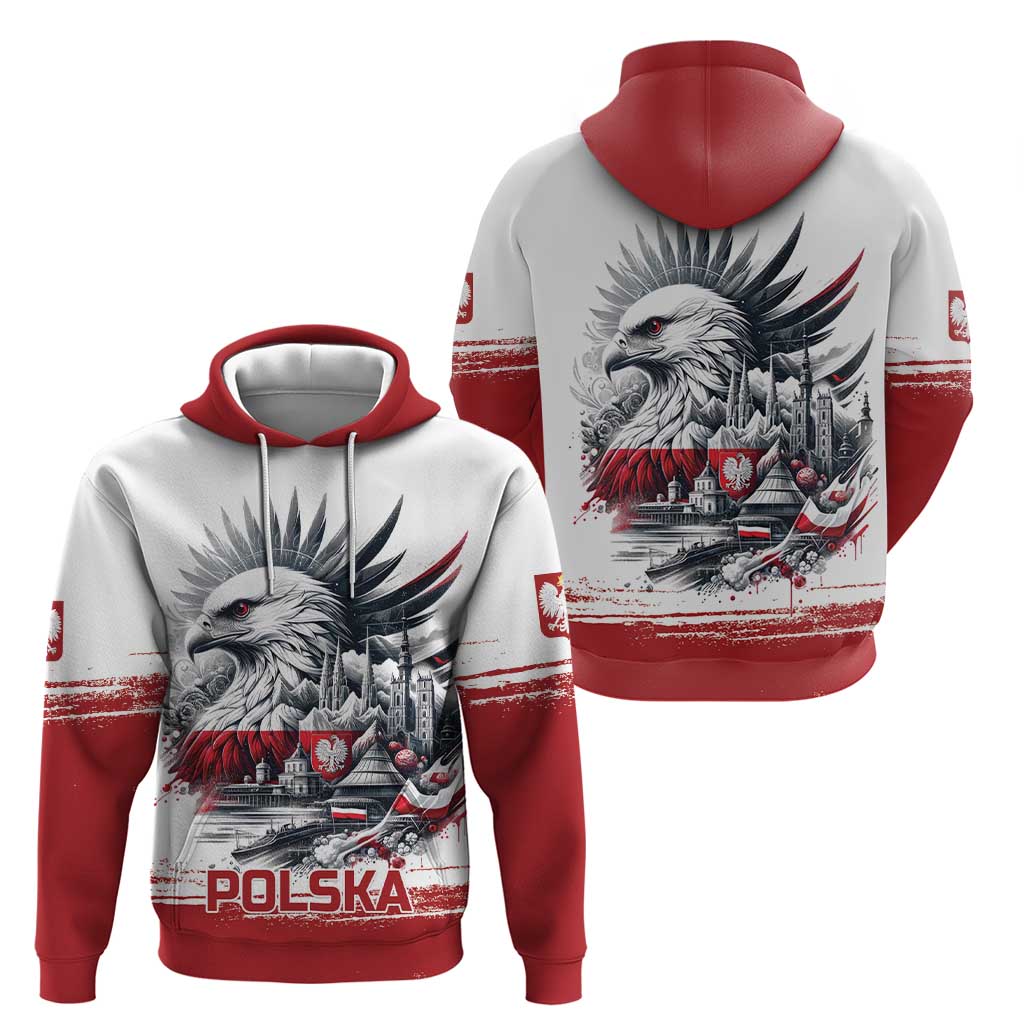 Poland Independence Day Hoodie Polska Eagle Proud To Be Polish LT18