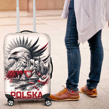 Poland Independence Day Luggage Cover Polska Eagle Proud To Be Polish LT18