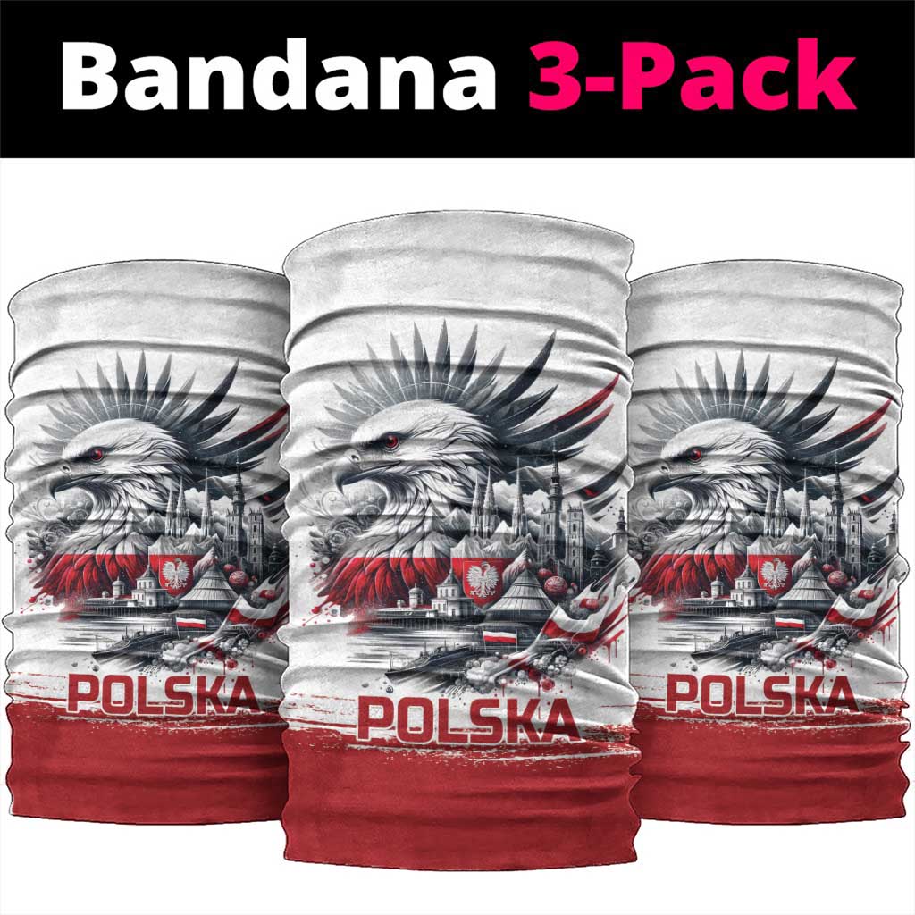 Poland Independence Day Neck Gaiter Polska Eagle Proud To Be Polish LT18