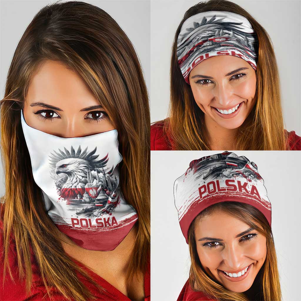 Poland Independence Day Neck Gaiter Polska Eagle Proud To Be Polish LT18