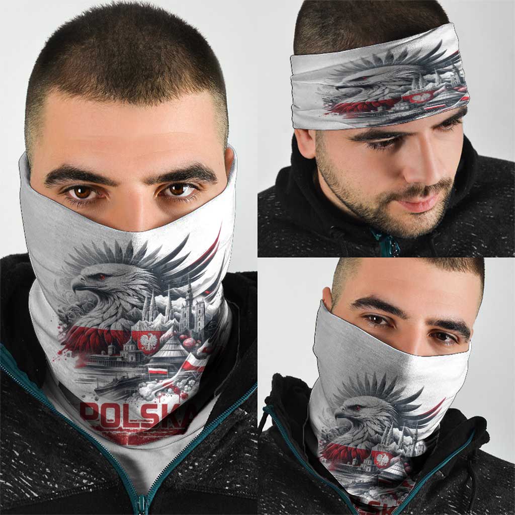 Poland Independence Day Neck Gaiter Polska Eagle Proud To Be Polish LT18