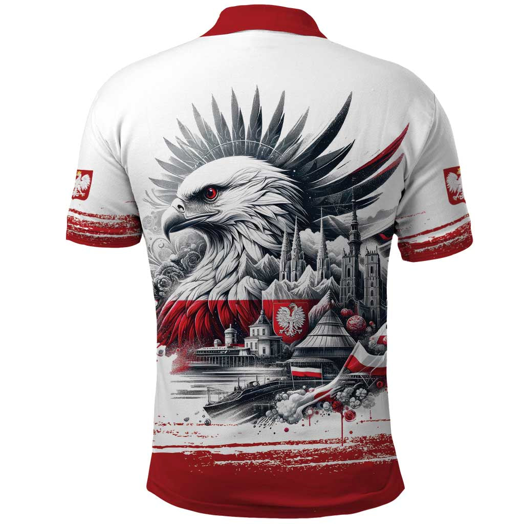 Poland Independence Day Polo Shirt Polska Eagle Proud To Be Polish LT18
