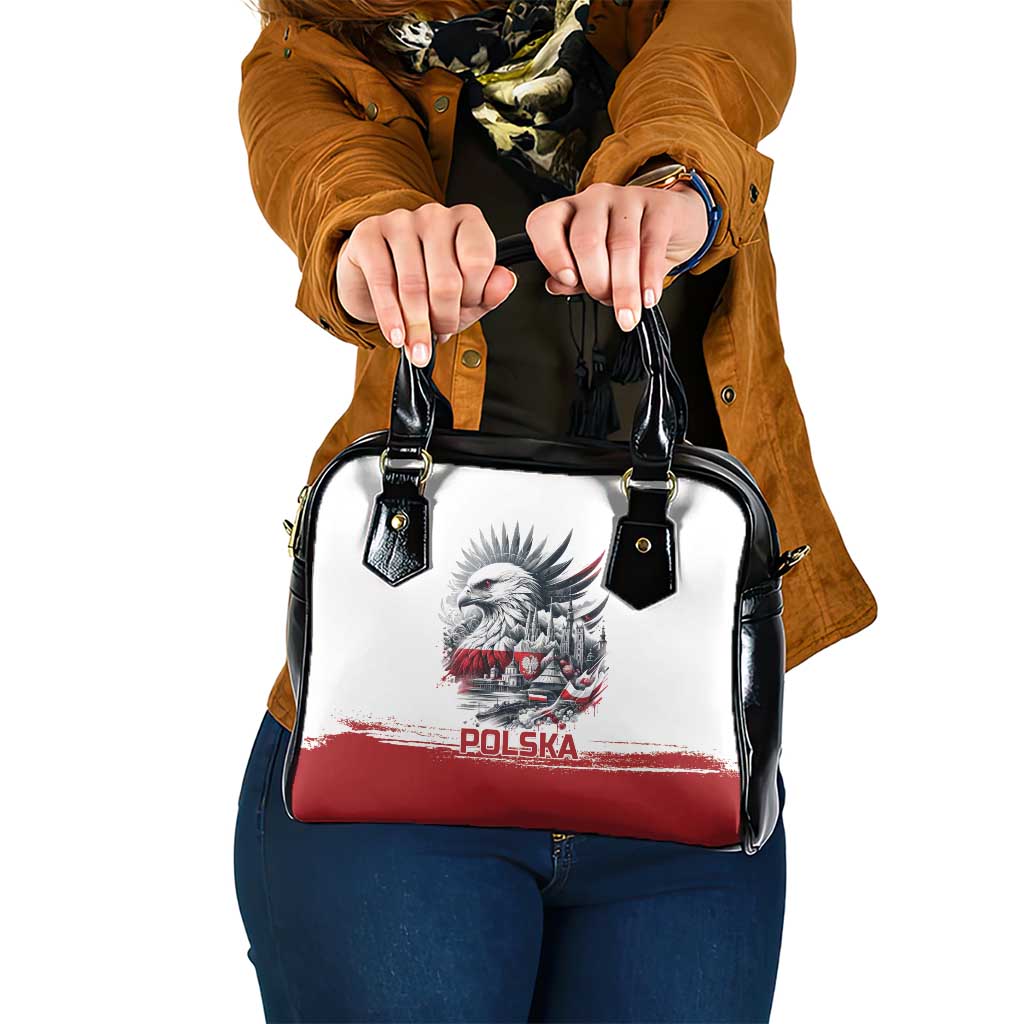 Poland Independence Day Shoulder Handbag Polska Eagle Proud To Be Polish LT18