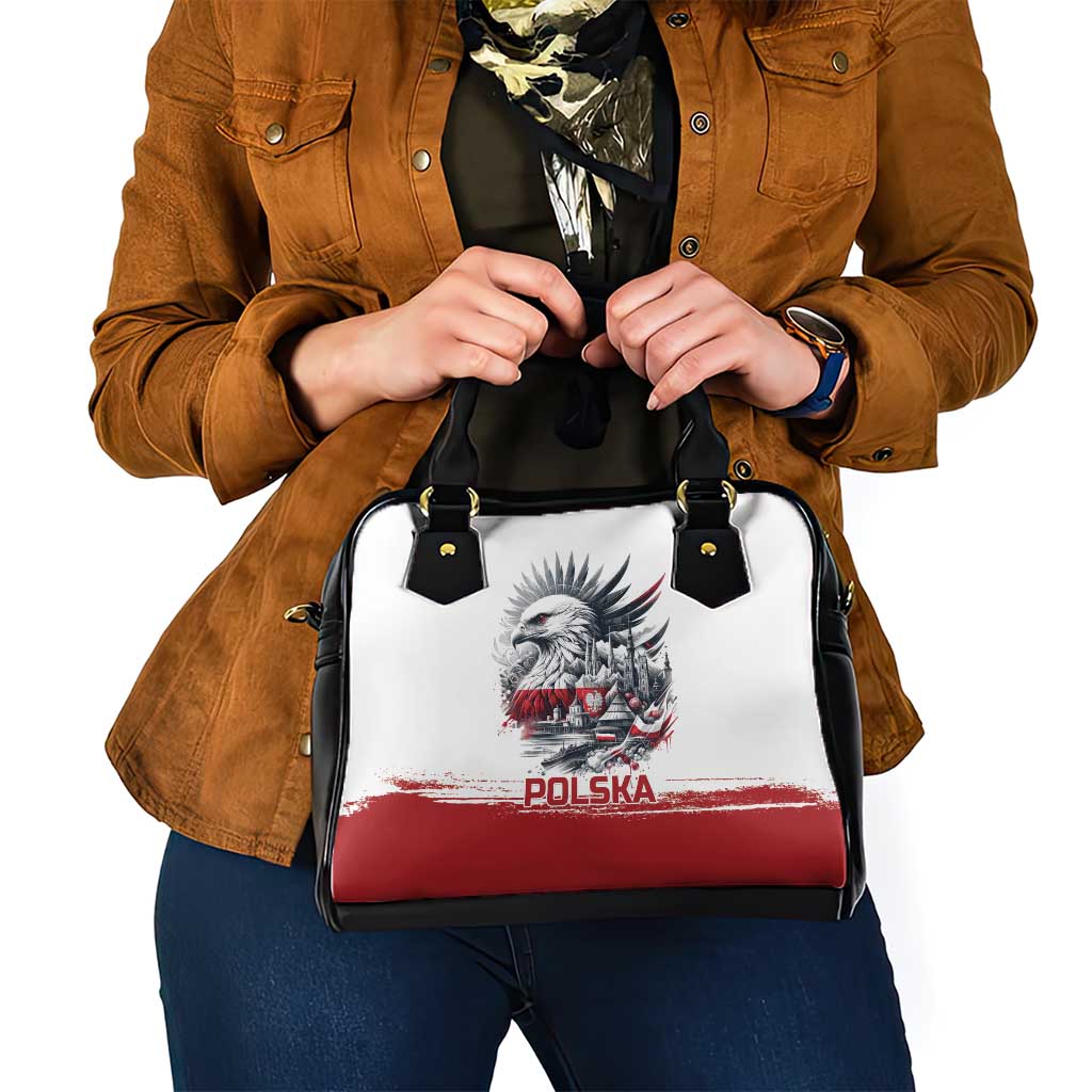 Poland Independence Day Shoulder Handbag Polska Eagle Proud To Be Polish LT18