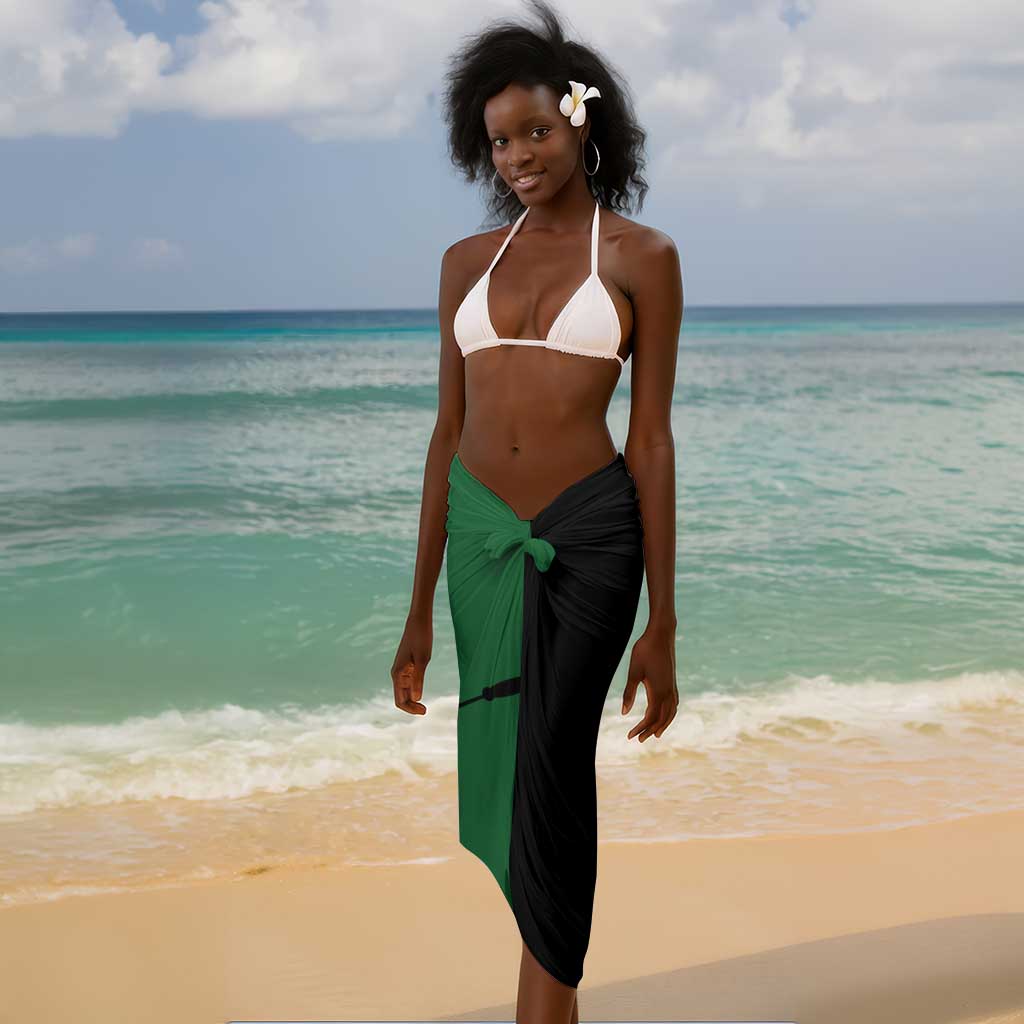 Personalized Jamhuri Day Sarong Kenya Map With African Shield LT18