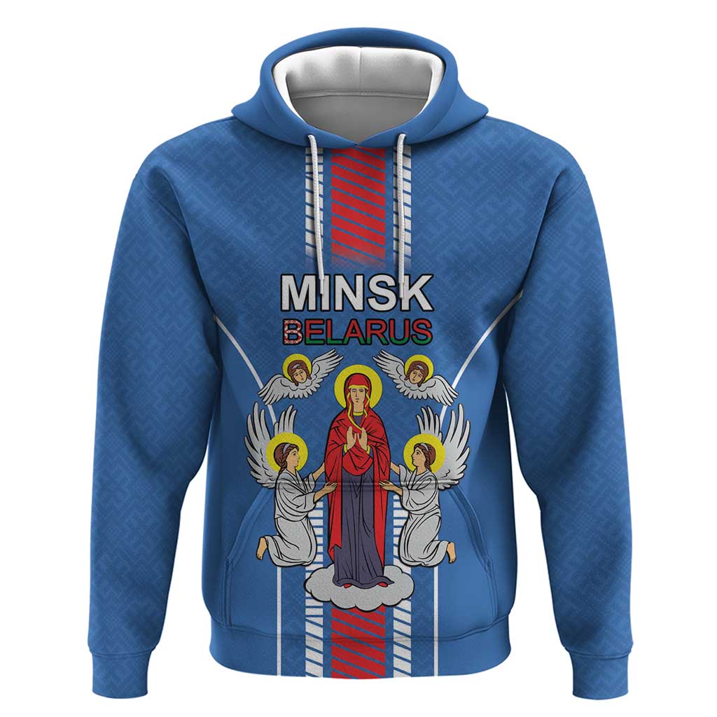 Personalized Belarus Hoodie Coat Of Arms Minsk Capital LT18