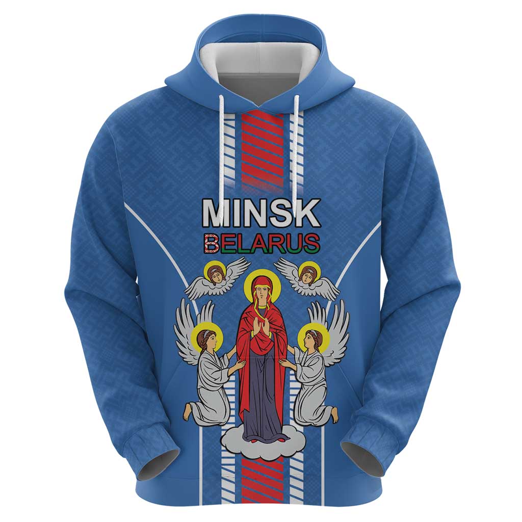 Personalized Belarus Hoodie Coat Of Arms Minsk Capital LT18