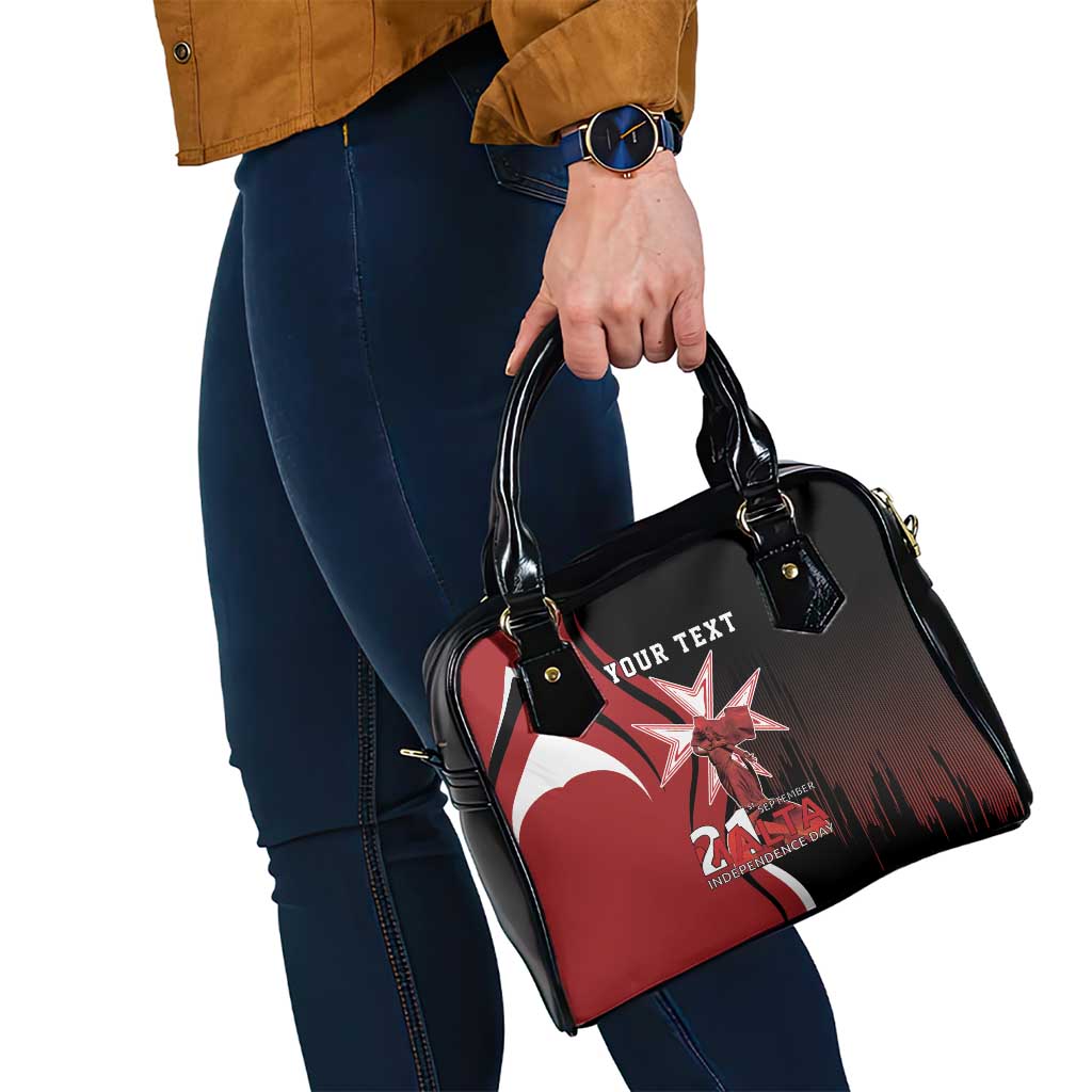 Personalized Malta Independence Day Shoulder Handbag Maltese Cross With Independence Monument LT18