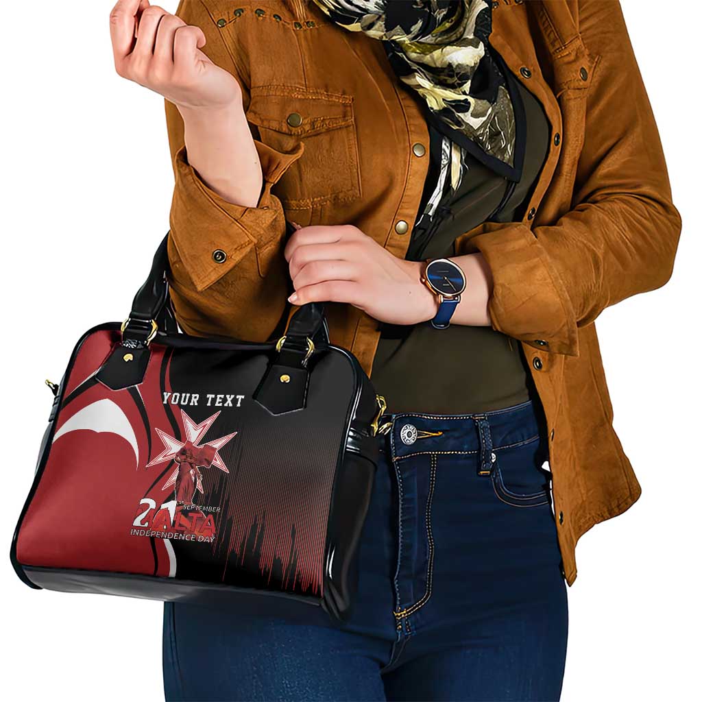 Personalized Malta Independence Day Shoulder Handbag Maltese Cross With Independence Monument LT18