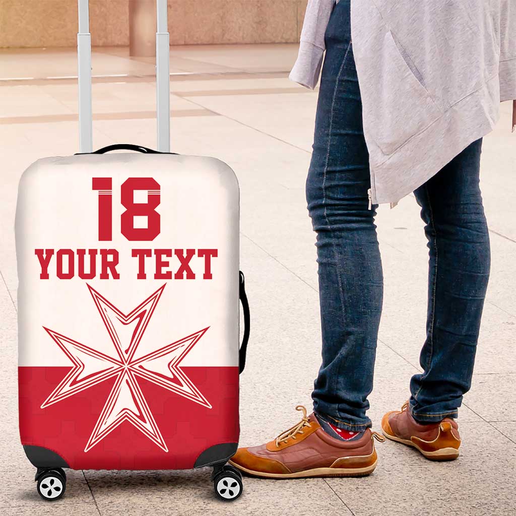 Custom Malta Football Luggage Cover Tim nazzjonali tal-futbol ta Malta LT18