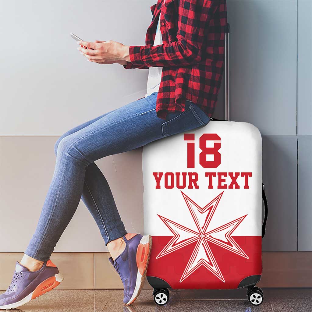 Custom Malta Football Luggage Cover Tim nazzjonali tal-futbol ta Malta LT18