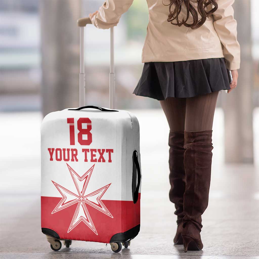 Custom Malta Football Luggage Cover Tim nazzjonali tal-futbol ta Malta LT18