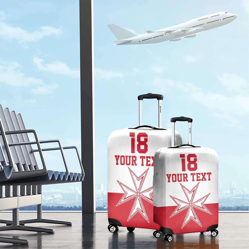Custom Malta Football Luggage Cover Tim nazzjonali tal-futbol ta Malta LT18