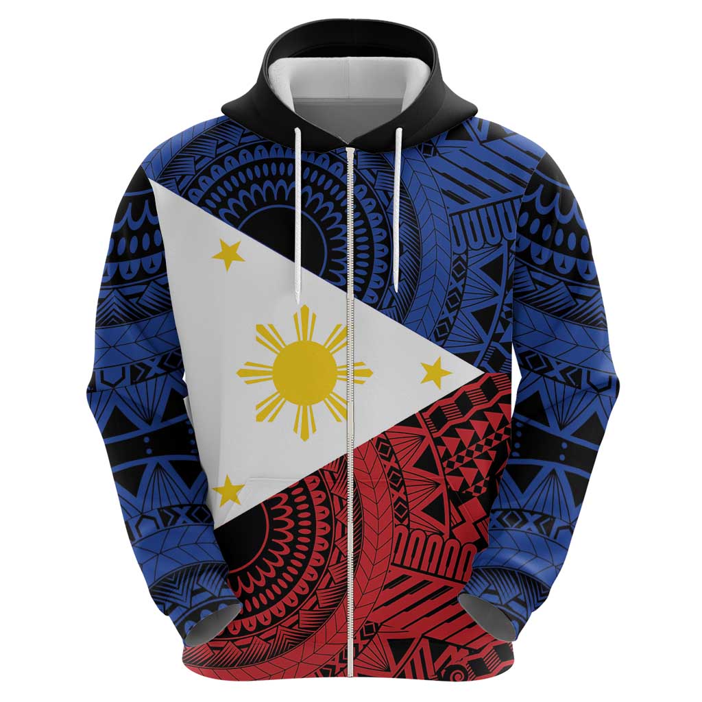 Philippines National Flag Day Hoodie Filipino Tribal Pattern LT18
