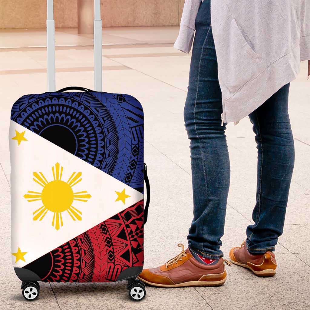 Philippines National Flag Day Luggage Cover Filipino Tribal Pattern LT18