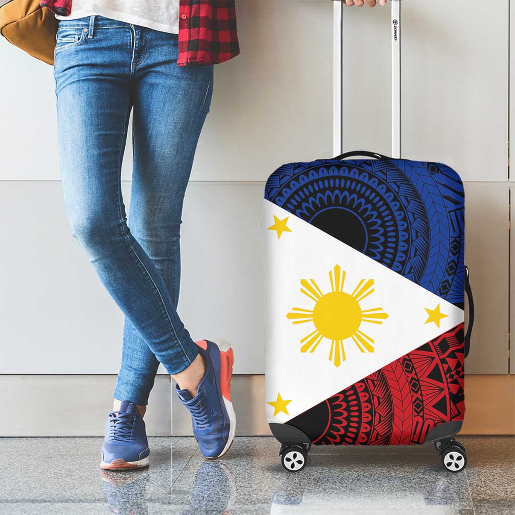 Philippines National Flag Day Luggage Cover Filipino Tribal Pattern LT18