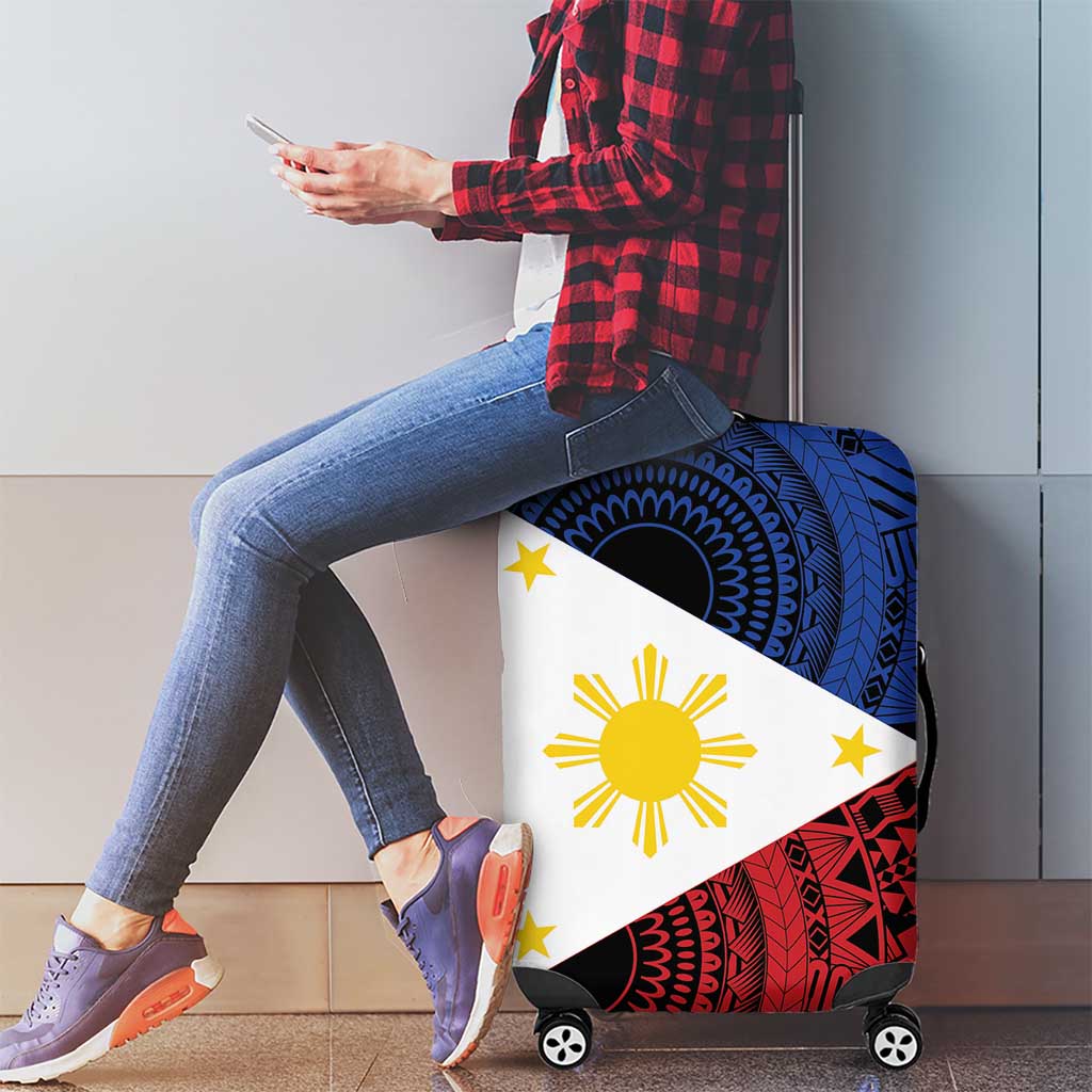 Philippines National Flag Day Luggage Cover Filipino Tribal Pattern LT18