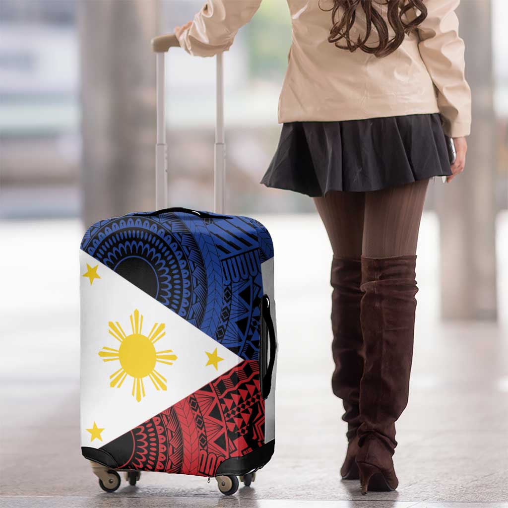 Philippines National Flag Day Luggage Cover Filipino Tribal Pattern LT18