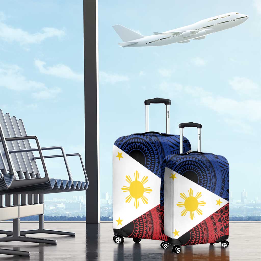 Philippines National Flag Day Luggage Cover Filipino Tribal Pattern LT18
