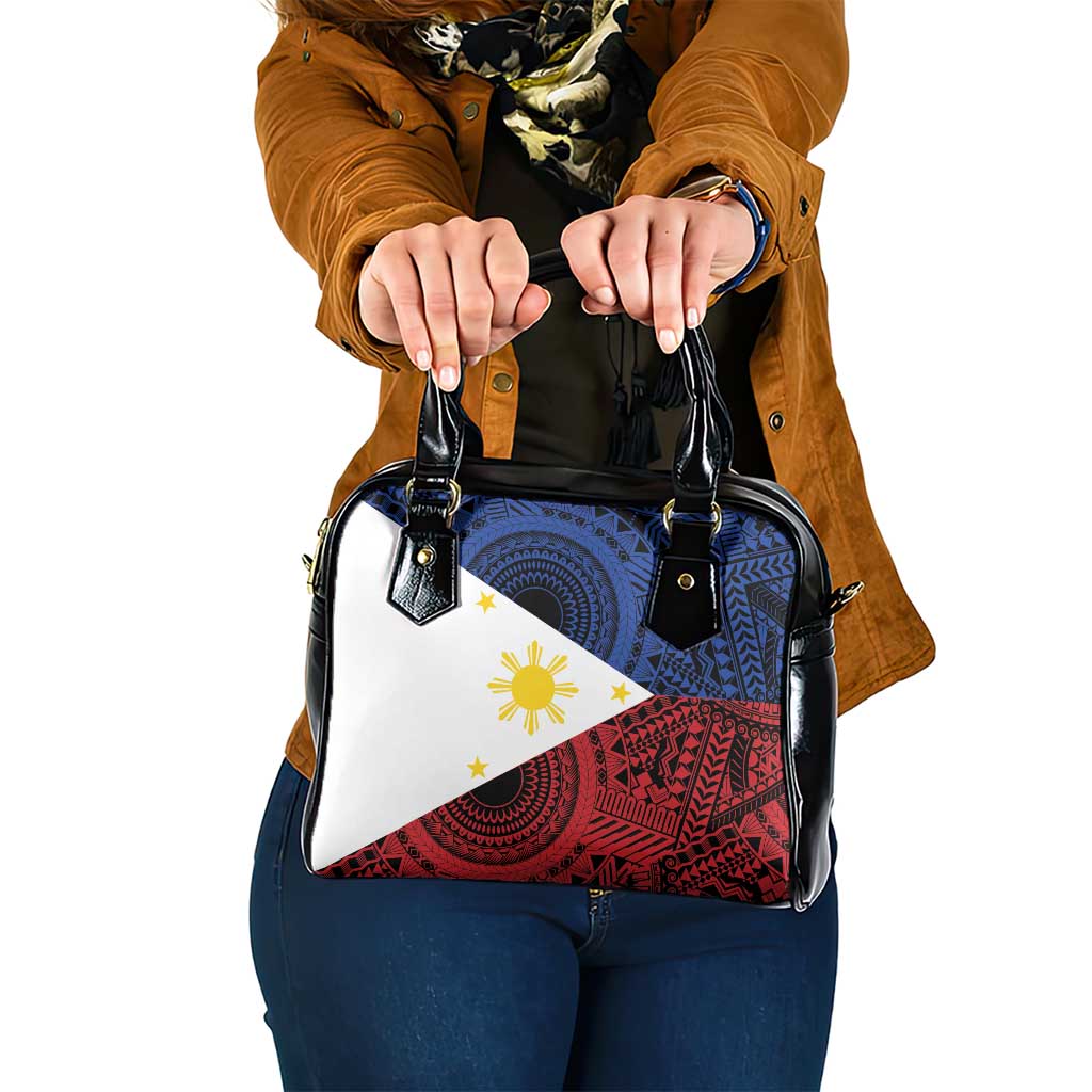 Philippines National Flag Day Shoulder Handbag Filipino Tribal Pattern LT18