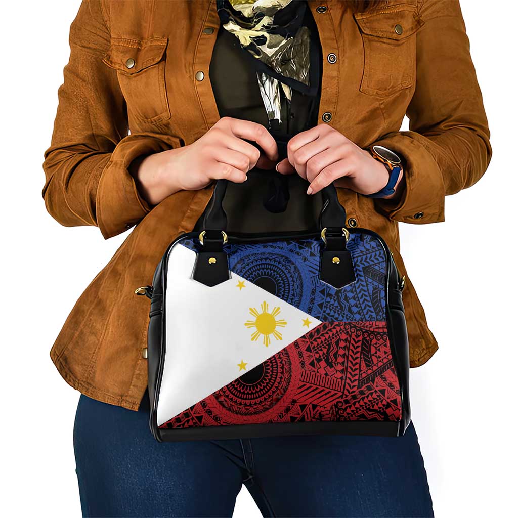 Philippines National Flag Day Shoulder Handbag Filipino Tribal Pattern LT18