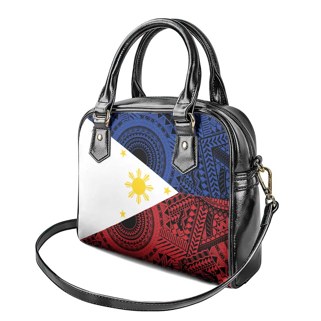 Philippines National Flag Day Shoulder Handbag Filipino Tribal Pattern LT18
