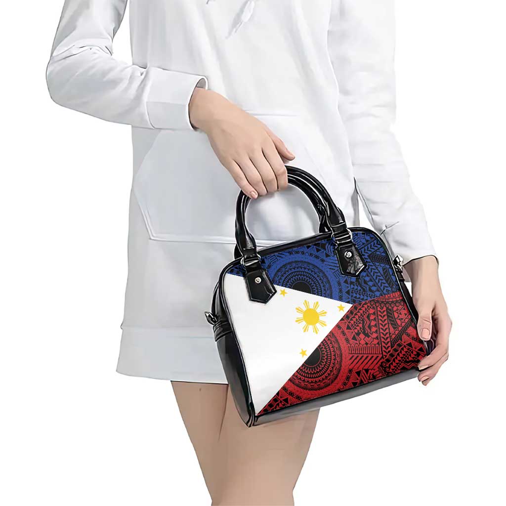 Philippines National Flag Day Shoulder Handbag Filipino Tribal Pattern LT18