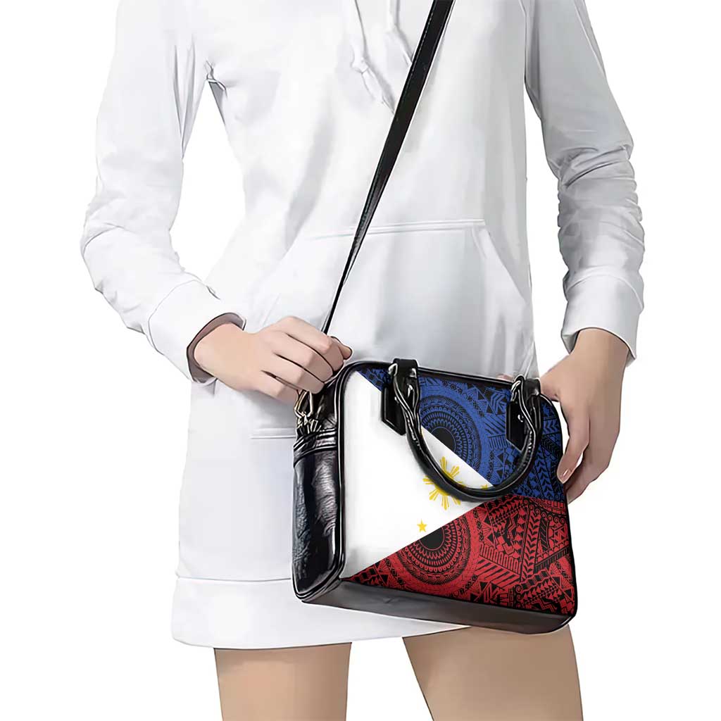 Philippines National Flag Day Shoulder Handbag Filipino Tribal Pattern LT18
