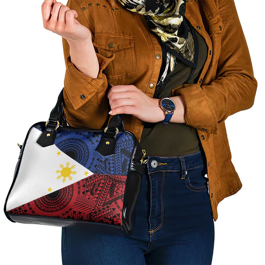 Philippines National Flag Day Shoulder Handbag Filipino Tribal Pattern LT18