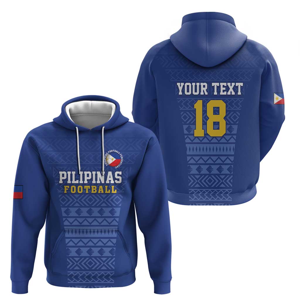 Custom Philippines Football Hoodie Pambansang koponan ng futbol ng Pilipinas LT18