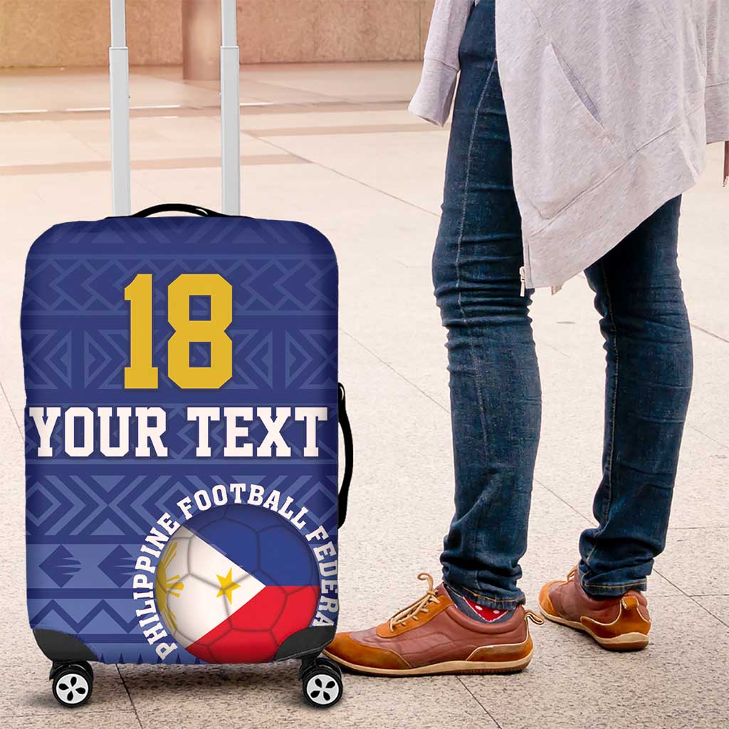 Custom Philippines Football Luggage Cover Pambansang koponan ng futbol ng Pilipinas LT18
