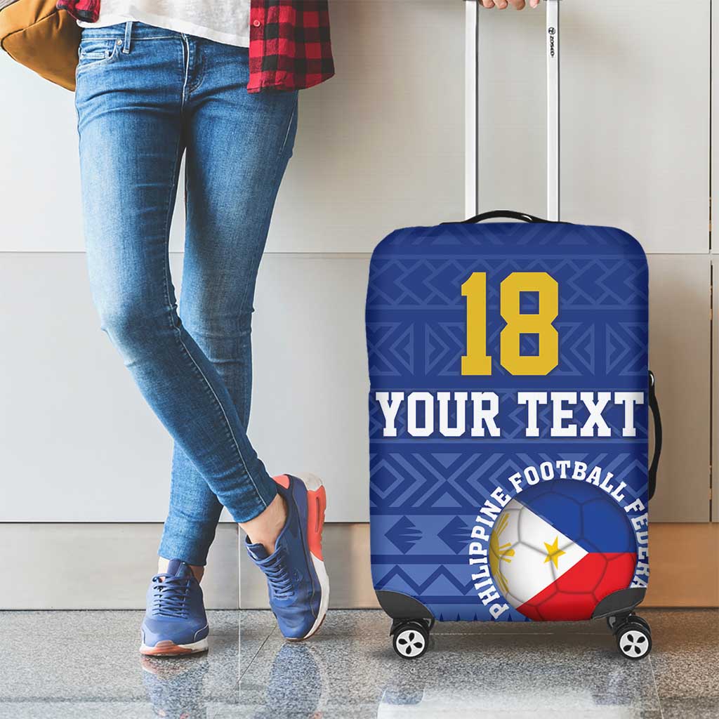 Custom Philippines Football Luggage Cover Pambansang koponan ng futbol ng Pilipinas LT18