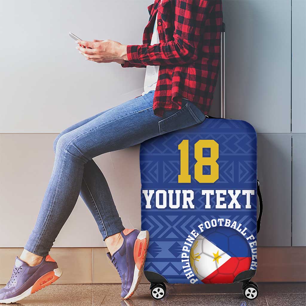 Custom Philippines Football Luggage Cover Pambansang koponan ng futbol ng Pilipinas LT18