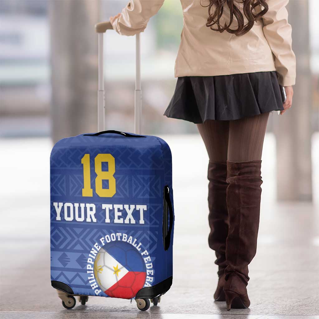 Custom Philippines Football Luggage Cover Pambansang koponan ng futbol ng Pilipinas LT18