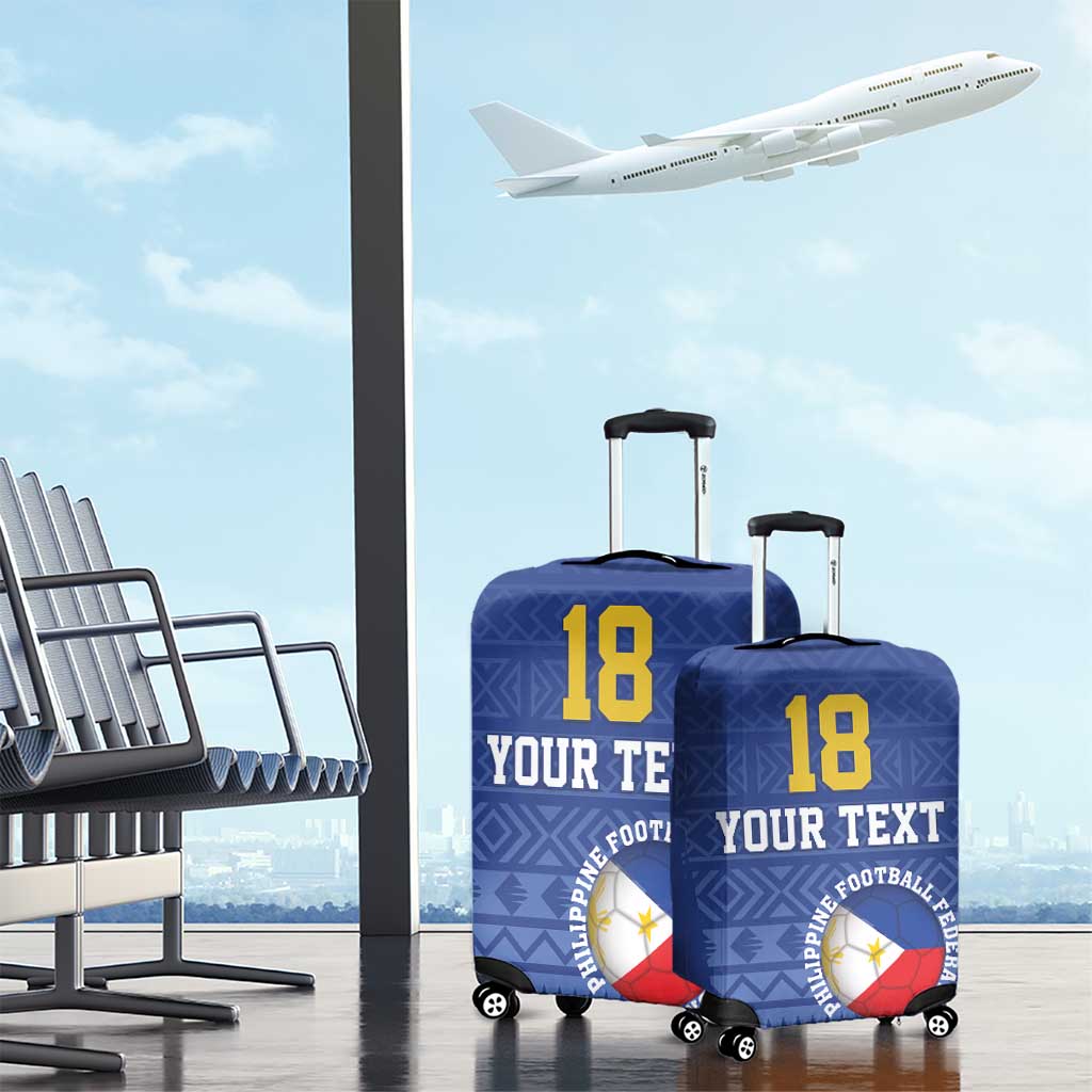 Custom Philippines Football Luggage Cover Pambansang koponan ng futbol ng Pilipinas LT18