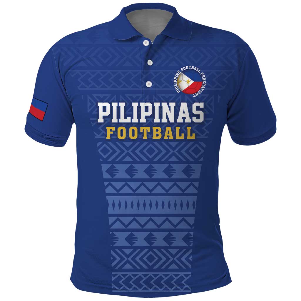 Custom Philippines Football Polo Shirt Pambansang koponan ng futbol ng Pilipinas LT18