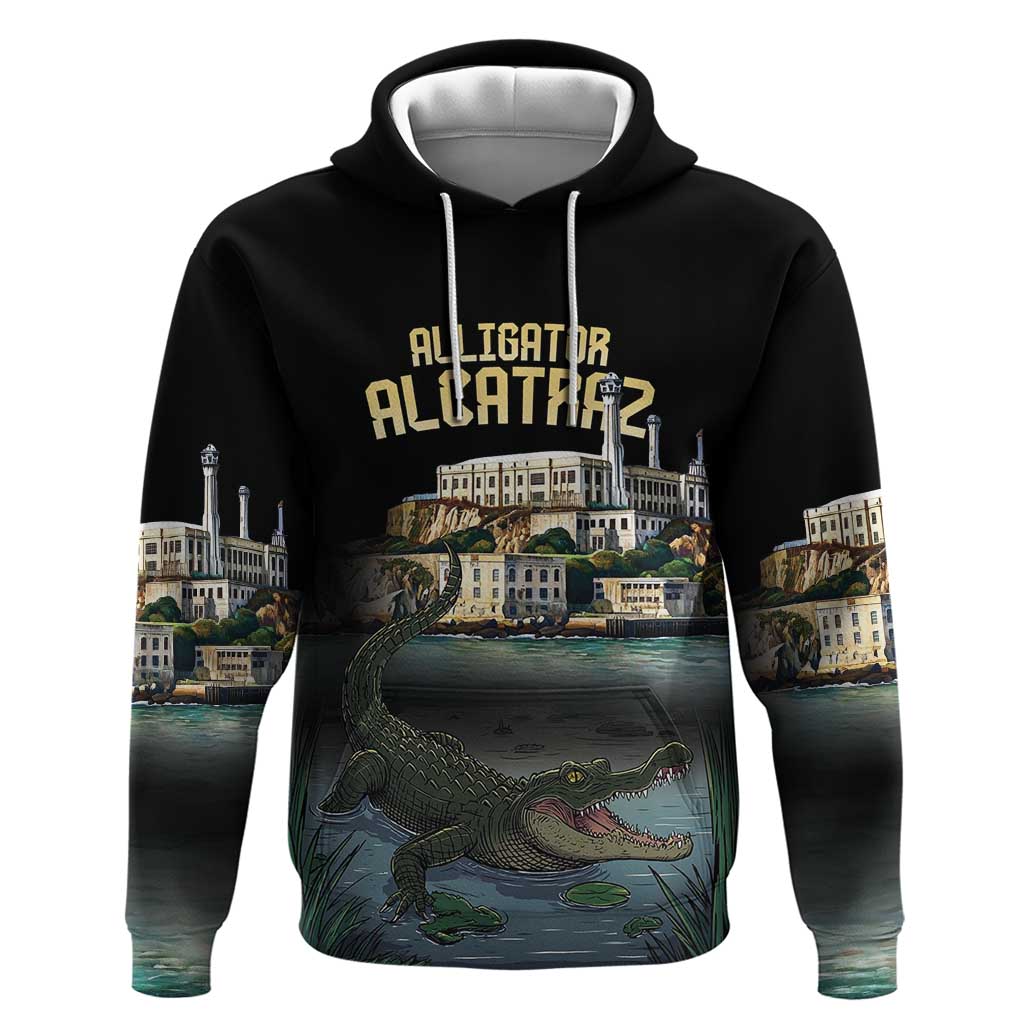 Everglades Alligator Alcatraz Florida Hoodie LT18