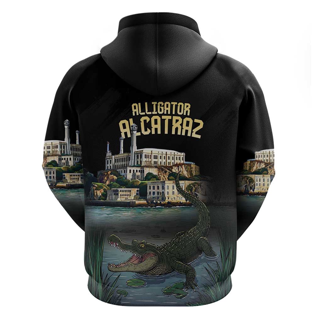 Everglades Alligator Alcatraz Florida Hoodie LT18