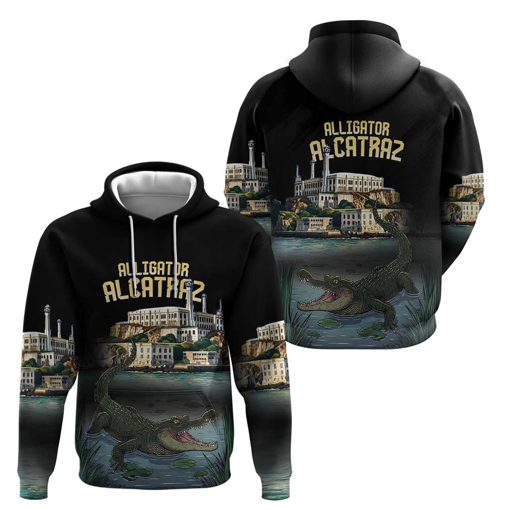 Everglades Alligator Alcatraz Florida Hoodie LT18