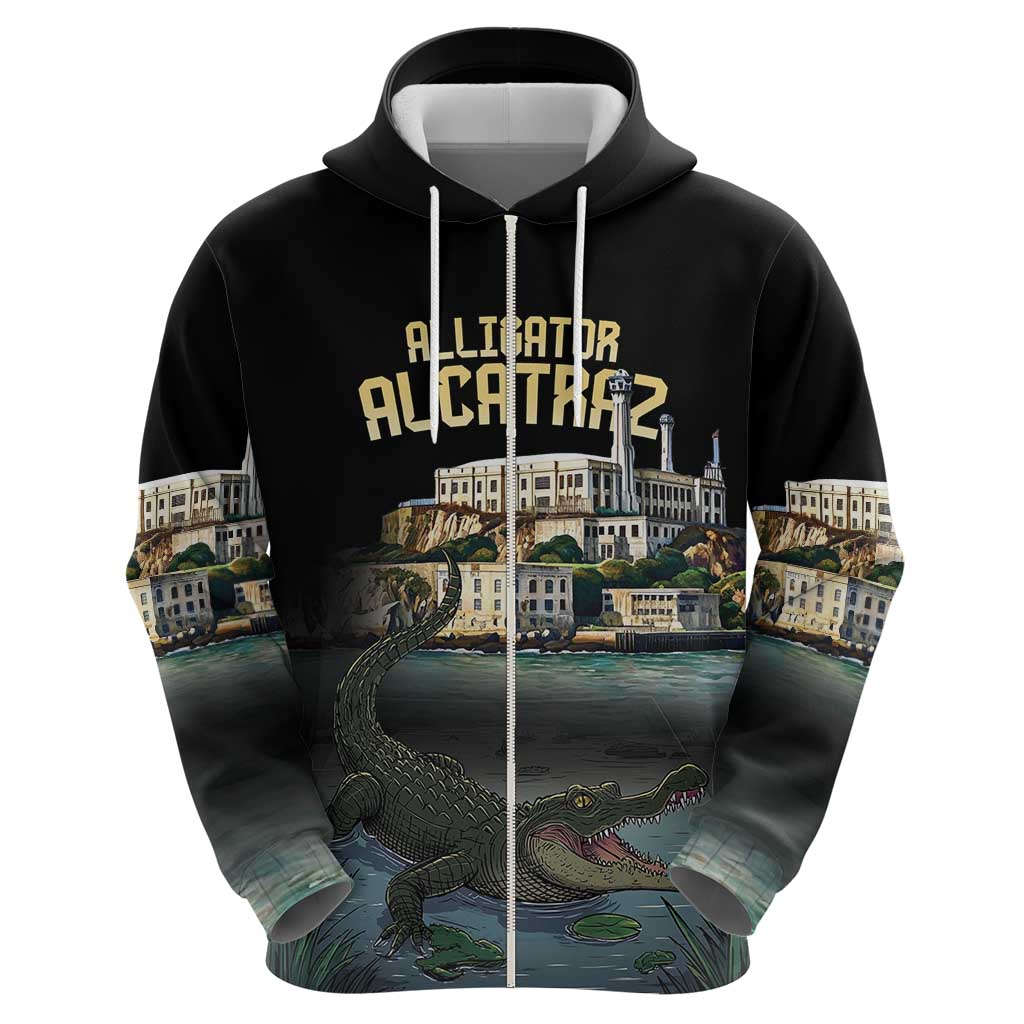 Everglades Alligator Alcatraz Florida Hoodie LT18