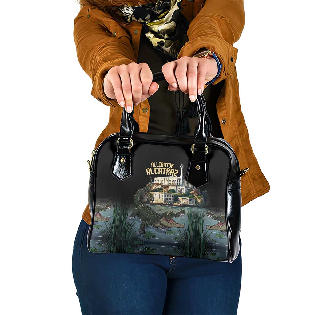 Everglades Alligator Alcatraz Florida Shoulder Handbag LT18