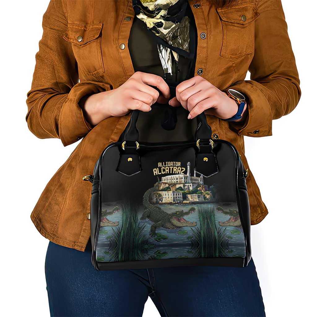 Everglades Alligator Alcatraz Florida Shoulder Handbag LT18