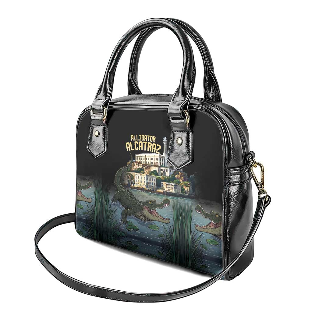 Everglades Alligator Alcatraz Florida Shoulder Handbag LT18